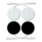 Set 4x Unidades - Electrodo Tens EMS redondo 3cm Reutilizable