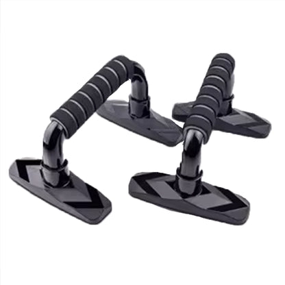 2x Soporte Push Up Para Flexiones Brazo Pecho - Espuma -203 - Negro