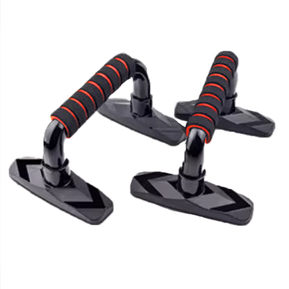2x Soporte Push Up Para Flexiones Brazo Pecho - Espuma -203 - Negro