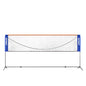 Red Badminton con Parantes y Red portable con Bolso 6 metros