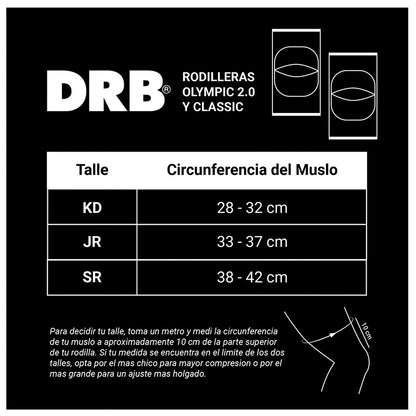 Par Rodillera caídas Panal - DRB
