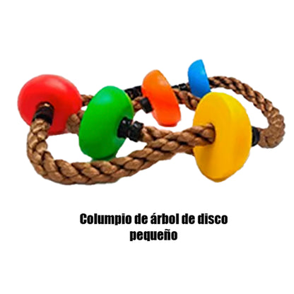 Juego exterior obstaculos ninja Set 14 piezas -798