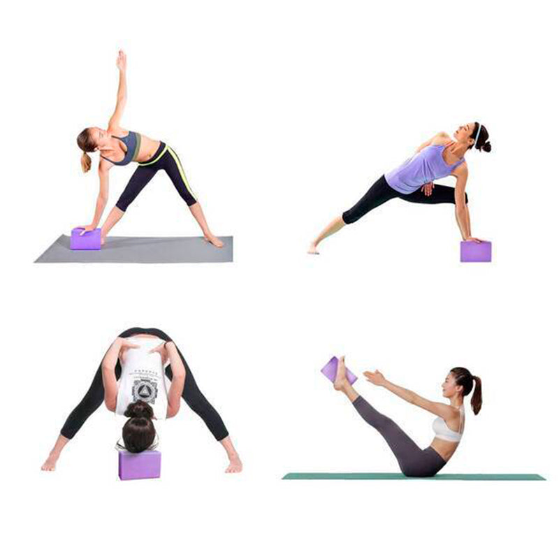 Ladrillo Yoga Pilates Goma Eva 180gr 23 x 15 x 7.5 cm