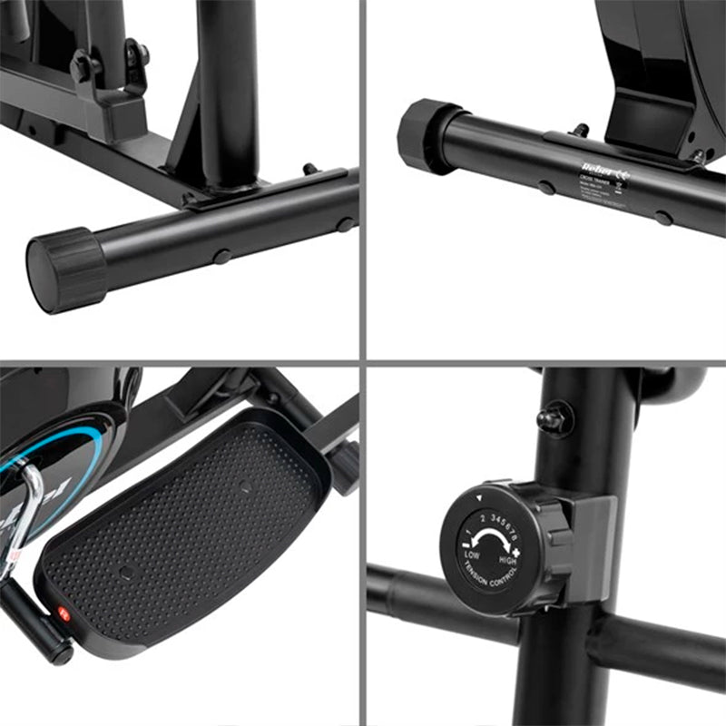Máquina Elíptica Magnética Rebel 8 Niveles Volante 4kg - 5040