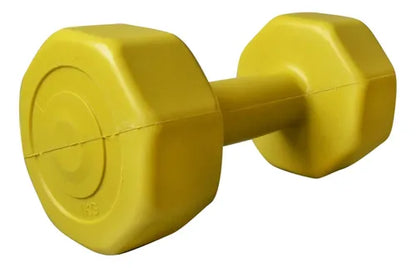 Par Mancuerna Hexagonales Unid 1kg Total 2kg PVC Cementada