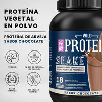 Proteina shake en Polvo 1Kg - Wild Protein