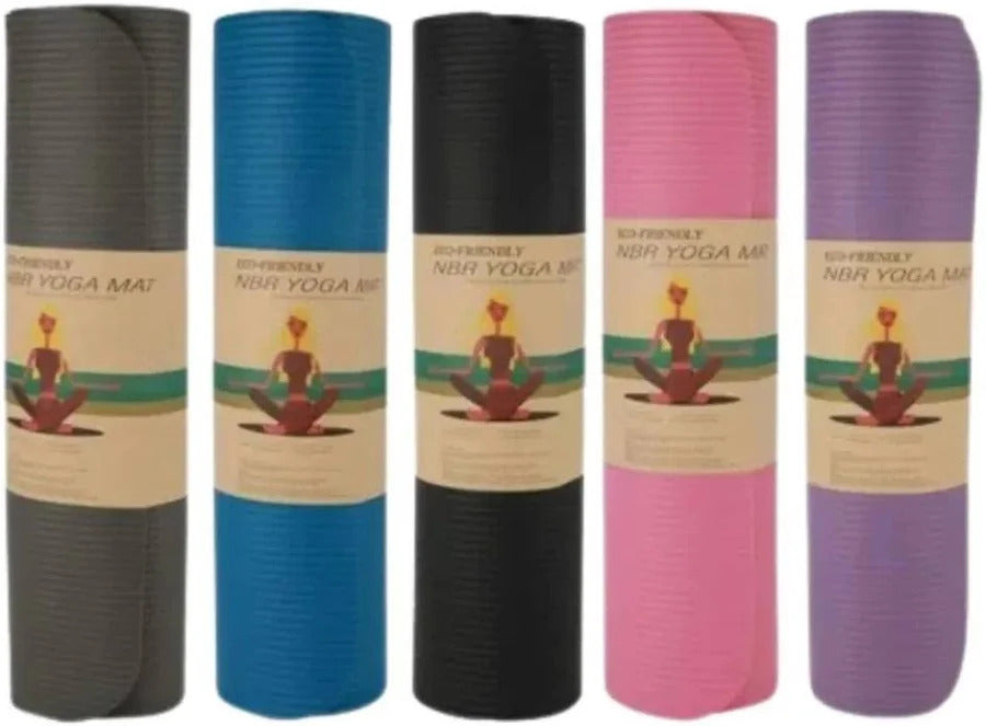 Mat de yoga pilates NBR 8mm