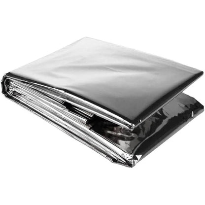 Pack 5x Manta Térmica De Aluminio Supervivencia, Emergencia, Trekking liviana portatil