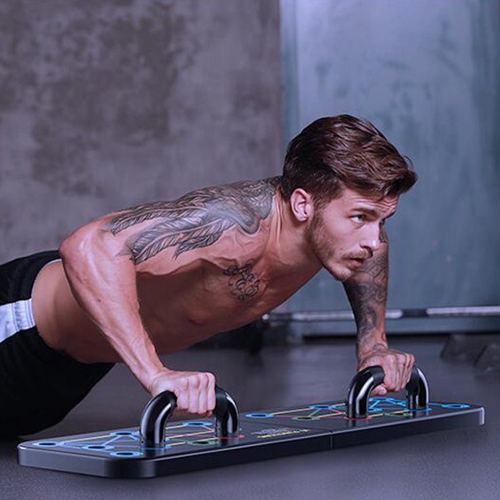 Tabla Flexiones Push Up Tablero Ejercicio Pecho En Casa