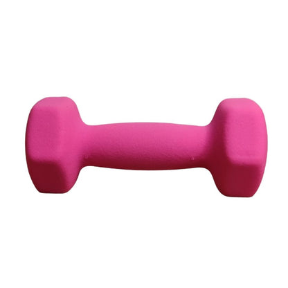 PAR Mancuerna Acero Hexagonal Vinilo 3 Kg - Total 6Kg