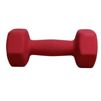 PAR Mancuerna Acero Hexagonal Vinilo 3 Kg - Total 6Kg