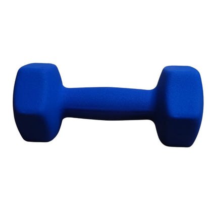 PAR Mancuerna Acero Hexagonal Vinilo 3 Kg - Total 6Kg