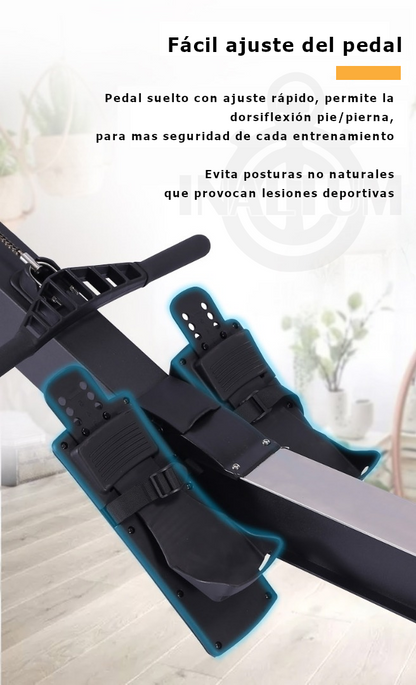 Remadora acero Air Rower - Cadena Aire