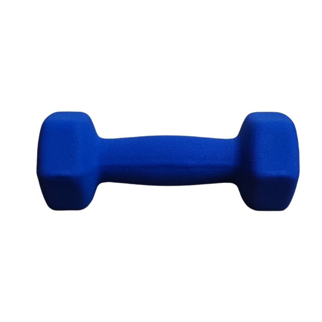 PAR Mancuerna Acero Hexagonal Vinilo 3 Kg - Total 6Kg