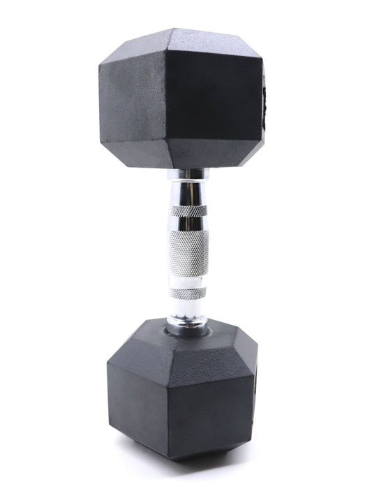 Mancuerna Hexagonal Caucho Goma Crossfit Funcional 7.5 Kg - UNIDAD