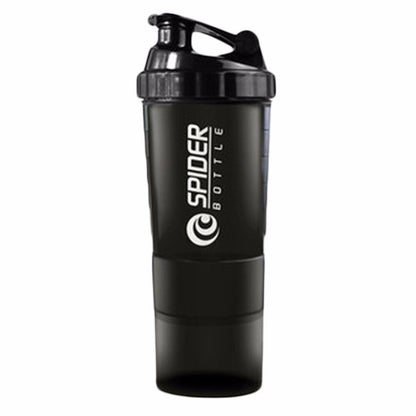 Shaker Botella Mezclador Batidos Proteina 500ml Fitness Gim - Azul