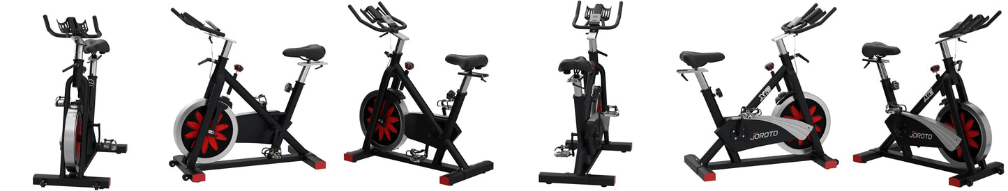 Bicicleta estática Spinning Magnética Volante 15.8 Kg Prof - Alto Trafico X2