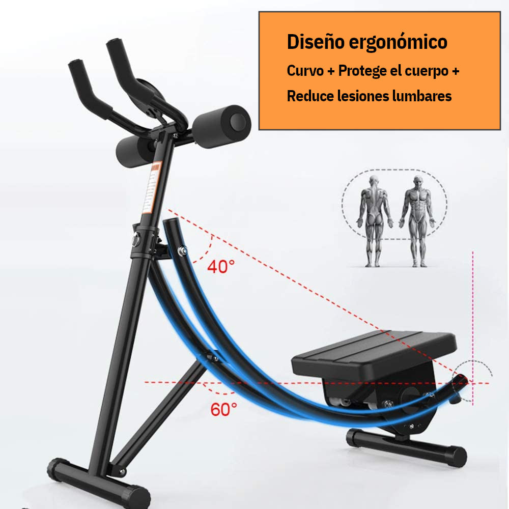 Maquina Abdominales - Ab Trainer Moldea cintura Fitness Ejercicios