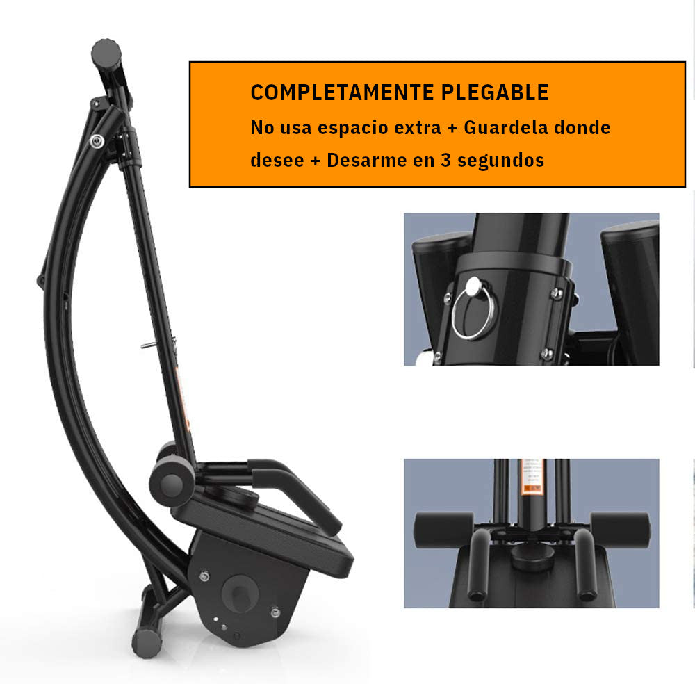 Maquina Abdominales - Ab Trainer Moldea cintura Fitness Ejercicios