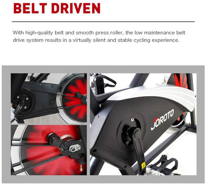 Bicicleta estática Spinning Magnética Volante 15.8 Kg Prof - Alto Trafico X2