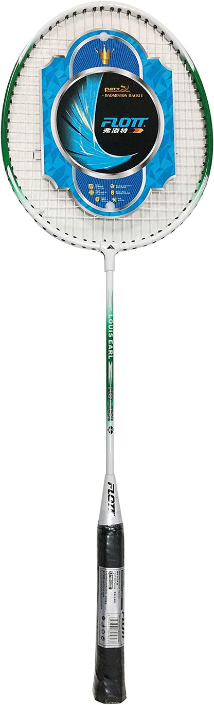 Set 2 Raquetas de Badminton + 6 Plumillas - Flott