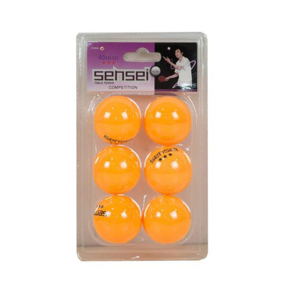 Set 6 unidades Pelota Sensei 3 estrellas - Marca Sensei