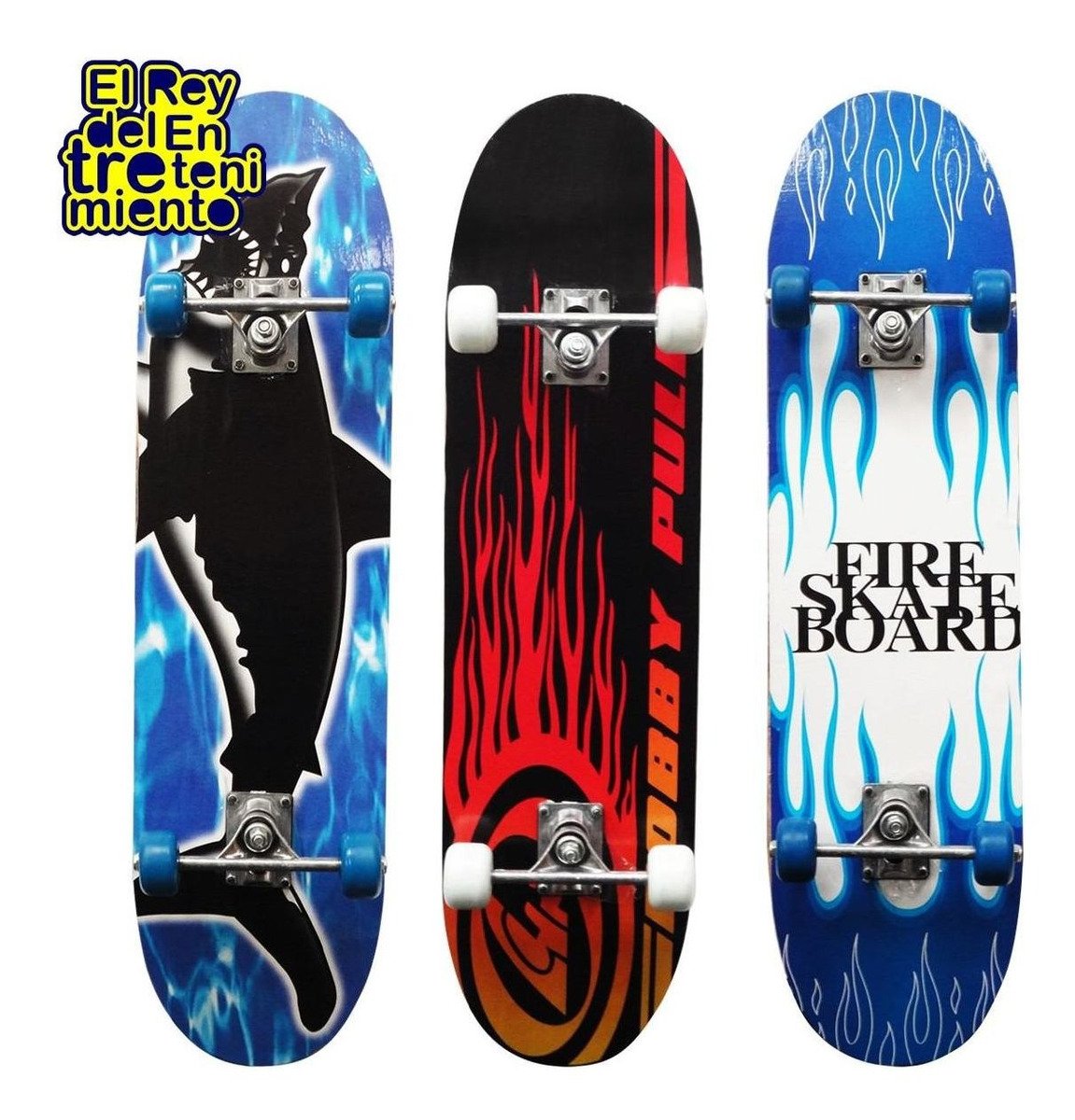 Tabla Skate Patineta Niño Unisex 70cm - Varios Diseños
