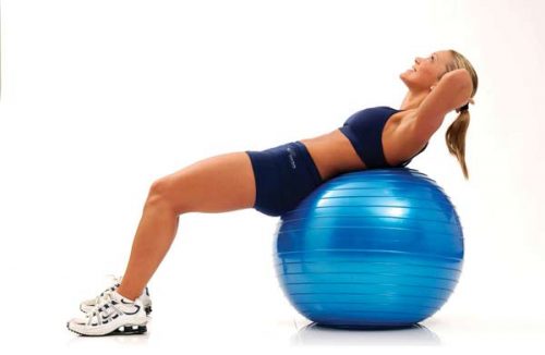 Balon Yoga Pilates, Fitball, Overball 45cm