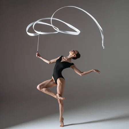 Cinta Gimnasia Rítmica Artistica Medida oficial + Estilete 6mtr Total