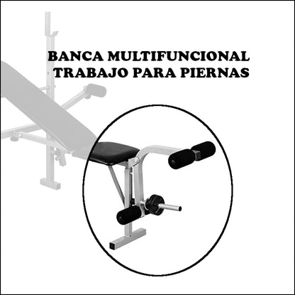 Press Banca Multifuncional Ajustable