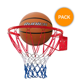 Pack aro + balón de basquetball