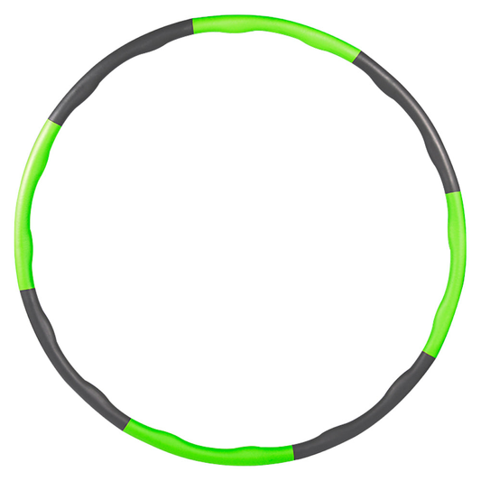 Aro hula hula hoop ajustable 8 piezas - 90cm