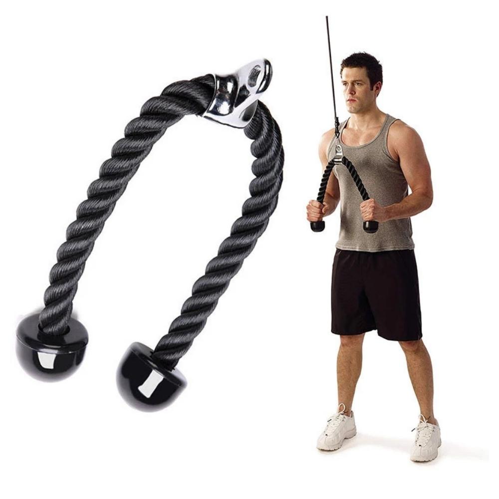 Cuerda Triceps Entrenamiento Para Agarres Triceps Polea Gym