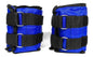 Par Tobilleras Peso Ajustable Ejercicio 3 Kg - Total 6kg - Azul