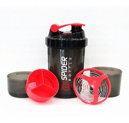 Shaker Botella Mezclador Batidos Proteina 500ml Fitness Gim - Azul