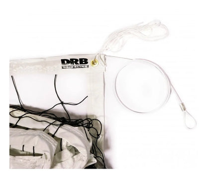 Malla Red Voleibol Volley 2 mm con guincha - Marca DRB 040