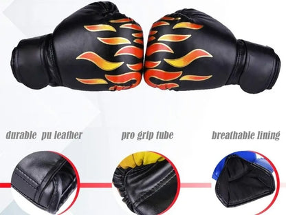 Pack Iniciación Boxeo Guantes + Vendas + Cuerda - Colores