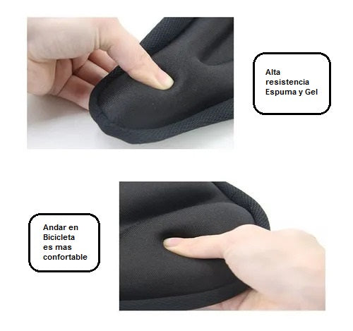 Funda Almohadilla SillÃ­n Asiento Bicicleta - Diferentes modelos - 29x17.5