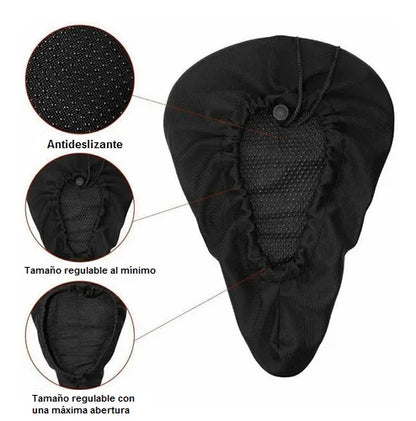 Funda Almohadilla SillÃ­n Asiento Bicicleta - Diferentes modelos - 29x17.5