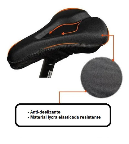 Funda Almohadilla SillÃ­n Asiento Bicicleta - Diferentes modelos - 29x17.5