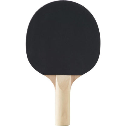 Set Paleta Raqueta Ping Pong + 3 pelotas - mango madera natural