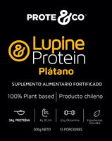Proteina Lupine 500gr - Azucar 0% - 24gr por Scoop - Sabores