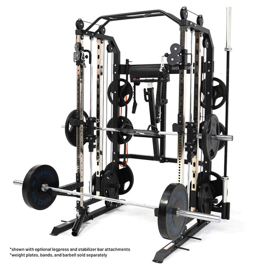 Maquina Jaula Potencia SMITH +Prensa +Fondos + CrossOver +Dominadas - G3