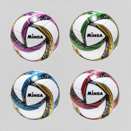 BALON FUTBOL MINSA Tamaño oficial 5 - Colores