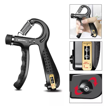 Hand Grip Con Contador Regulador - de 5 a 60 Kg - Surtido