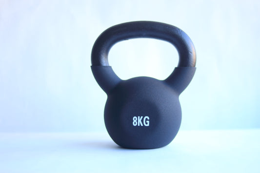 Kettlebell 8 Kg Acero recubiertas con Vinilo