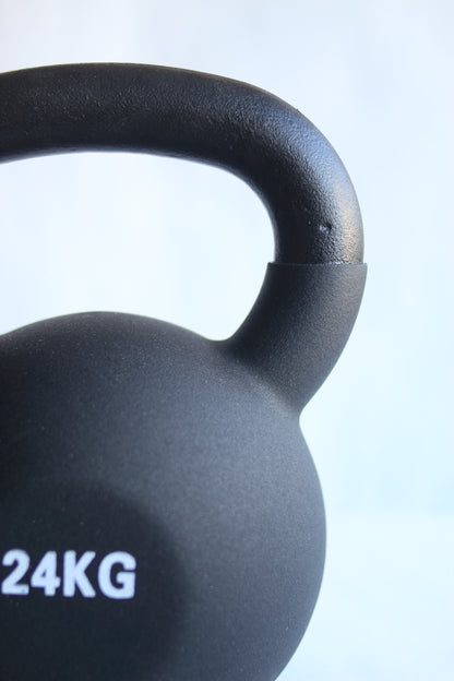 Kettlebell 24 Kg Acero recubiertas con Vinilo