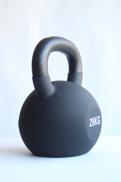 Kettlebell 28 Kg Acero recubiertas con Vinilo
