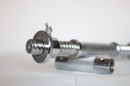 Kit Dumbell Mancuerna Acero cromado regulable - 15KG