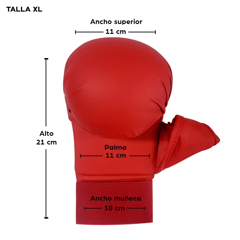 PAR Guante Miton Karate